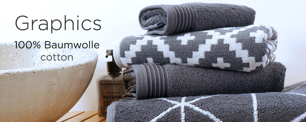Hochwertige Frottee Handtücher Großhandel Handel - Graphics -  skandinavische, graphische Muster