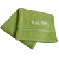 Preview: Sauna towel Sauna Fun | 522 Moss