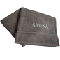 Preview: Sauna towel Sauna Fun | 641 Taupe