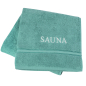 Preview: Sauna towel Sauna Fun - 107 Sky