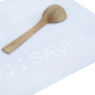 Preview: Quattro Hotel White Sauna Towel