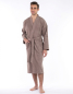 Preview: Casa unisex bathrobe 641 Taupe