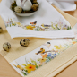 Preview: Wafffle "Spring" kitchen towel - 322 yellow