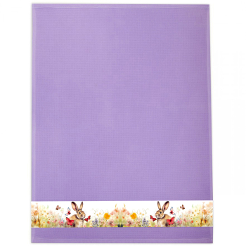 Waffel "Hasen" Geschirrtuch - 604 Lavendel