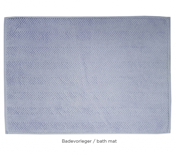 Organic towel Ocean - 744 Natural Blau