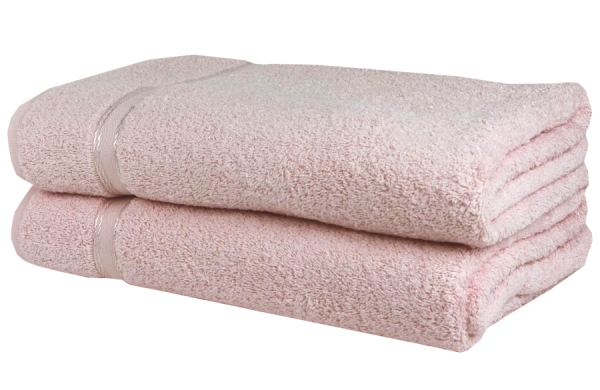 Ma Belle bath towel - 130 Rosé quartz