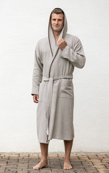 Men´s bathrobe Boho Living - 008 beige