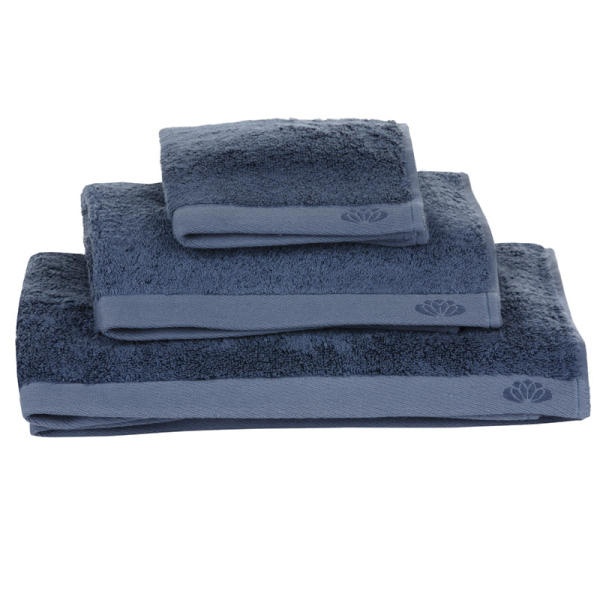 Luxus weiche Frottier Frottee Handtuch Handtücher Duschtücher  dunkel blau